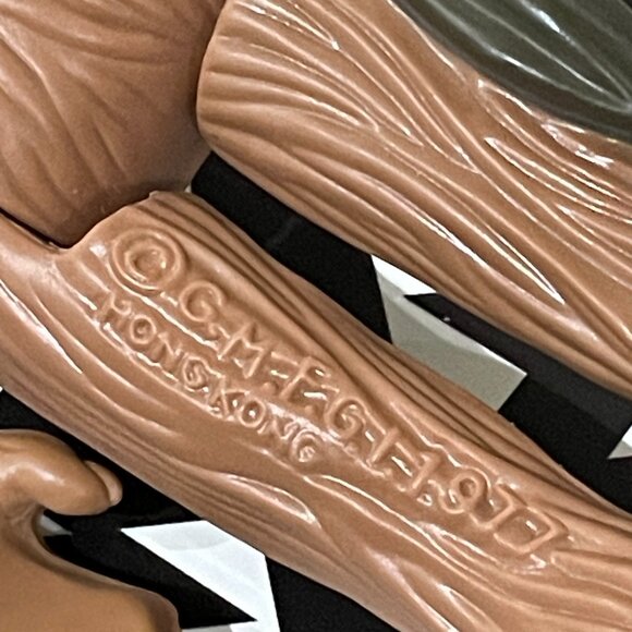 Vintage 1977 GMFGI Star Wars Chewbacca Action Figure Made in Hong Kong - Picture 5 of 7